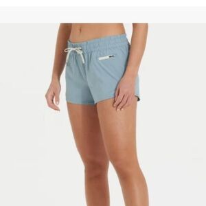 Vuori Clementine 2.5in Shorts in Light Blue